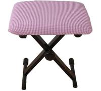 Housse De Tabouret Rectangulaire Extensible Imperméable ，Housses Universelles pour Tabourets De Changement De Chaussures Couverture De Tabouret De Piano(B-1#,40x30x4cm/16x12x2in)