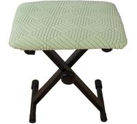 Housse De Tabouret Rectangulaire Extensible Imperméable ，Housses Universelles pour Tabourets De Changement De Chaussures Couverture De Tabouret De Piano(A-1#,40x30x4cm/16x12x2in)