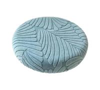Housse de tabouret ronde élastique avec motif de grande feuille d'érable - élégante et extensible
