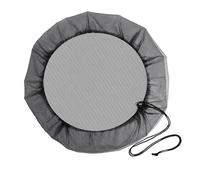Housse de tambour en maille - Filet de pluie, couvercle de protection rapide - Écran de capture d'eau de jardin pour réservoir extérieur, filtre à insectes flexible, partie supérieure du récipient