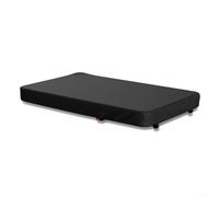 Housse de tapis de course 600D Ox- Pour une utilisation en intérieur - Imperméable et anti-poussière - Rangement pliable - Convient aux machines de course à pied de 127,2 cm/134,5 cm/142,2 cm - Noir