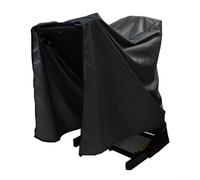 Housse de tapis de course pliable imperméable avec poignets inférieurs sécurisés, offrant une protection fiable contre la poussière, le vent et les poils d'animaux (117 x 97 x 168 cm)