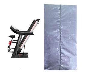 Housse de Tapis de Course pour Matrix Fitness Lifestyle T-LS-Touch, Sport Machine Protection Housse Anti-poussière Tapis pour Intérieur Extérieur,A/Style B-Silver