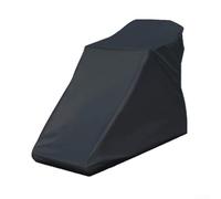 Housse de tapis de course résistante à l'eau en tissu Oxford 210D pour intérieur et extérieur, protection complète contre la poussière et la lumière du soleil, noir argenté, 200 cm, 95 x 150 cm (noir)