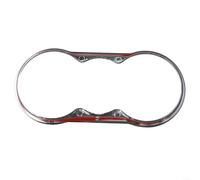 Housse de tasse d'eau de voiture pour Focus 2 MK2 2009 2011 et Fiesta MK7 2009 2013 mise à niveau élégante pour l'intérieur de votre véhicule (argenté)