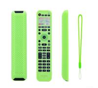 Housse de télécommande en silic pour Panasonic N2QBY A000057 A000060 - Résistante aux chocs - Compatible avec boîtier TV Panasonic N2QBYA000057 0060 (vert lumineux)