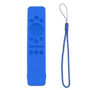 Housse de télécommande en Silicone - Protection Antichoc, Coque Universelle, étui télécommande TV, Design antidérapant avec Corde, Compatible, Noire Facile à Nettoyer