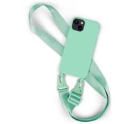 Housse de téléphone portable avec bande pour Apple iPhone 13 chaîne de téléph...