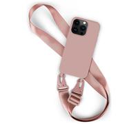 Housse de téléphone portable avec bande pour Apple iPhone 15 Pro chaîne de té...