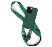 Housse de téléphone portable avec bande pour Apple iPhone 15 Pro chaîne de té...