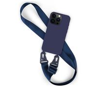 Housse de téléphone portable avec bande pour Apple iPhone 15 Pro chaîne de té...