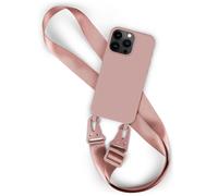Housse de téléphone portable avec bande pour iPhone 15 Pro Max chaîne de télé...