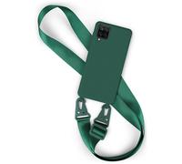 Housse de téléphone portable avec bande pour Samsung Galaxy A12 chaîne de tél...