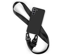 Housse de téléphone portable avec bande pour Samsung Galaxy S21 chaîne de tél...