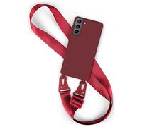 Housse de téléphone portable avec bande pour Samsung Galaxy S21 chaîne de tél...