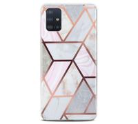 Housse de téléphone portable pour Samsung Galaxy A51 étui optique marbre...