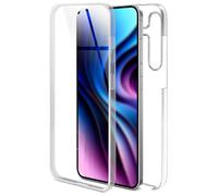 Housse de téléphone portable pour Samsung Galaxy S24 transparente 360...