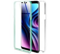 Housse de téléphone portable pour Samsung Galaxy S9 Plus transparente 360...