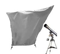 Housse de télescope - Enveloppe en tissu Oxford 420D à l'épreuve de la poussière, bouclier léger avec cordon de serrage | Housse de protection durable pour la protection de Almac, argent métallique