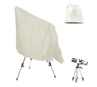 Housse de télescope imperméable en tissu Oxford résistant à la déchirure et fermeture réglable pour une protection fiable pendant l'observation des étoiles et le rangement en plein air (210D blanc)