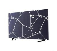 Housse de télévision pour téléviseurs à écran plat de 24" à 65" avec tissu extensible respirant et fond élastique pour bords (61 cm)