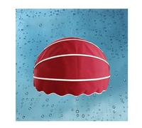 Housse de terrasse au design incurvé français pour protection contre le soleil et la pluie, 85 cm de diamètre, auvent de fenêtre extérieur pour protéger de l'ombre et du vent