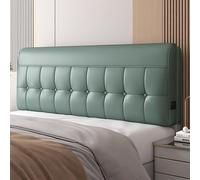 Housse De Tete De Lit,Anti-Collision Coussin De Dossier,Housse De TêTe De Lit Extensible,Housse De Protection Tissus Techniques Anti-PoussièRe Lavable,Pour DéCoration De Chambre(160*60*10cm(Straps),Gr