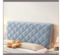 Housse De Tête De Lit, Couvre-tête De Lit Velours Épaissir Élasticité Couverture De Protection De La Tête De Lit Housse De Décoration De Dossier Pour Têtes De Lit Simples Doubles . ( Color : Blue , Si