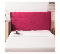 Housse De Tête De Lit Élastique Universelle, Anti-poussière, Extensible, for Chambres, Chambres d'amis Et Appartements, Tissu Polyester Lavable, Confort Toute Saison(Red,240cm)