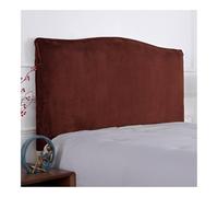 Housse de tête de lit en flanelle hautement élastique anti-poussière et de protection pour tête de lit, tissu doux, convient pour 220 x 50-70 cm, idéal pour la décoration de la maison et la protection