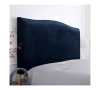 Housse de tête de lit en flanelle hautement élastique - Anti-poussière tout compris - Convient aux têtes de lit de 180 x 50-70 cm, douce et parfaite pour la décoration de la maison