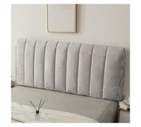 Housse De Tête De Lit En Lin De Qualité Supérieure Avec Protection Anti-poussière, Élastique À 360° Et Poches Latérales For Une Décoration De Chambre Améliorée For Les Propriétaires Et Les Locataires(