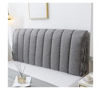 Housse De Tête De Lit En Lin De Qualité Supérieure Avec Protection Anti-poussière, Élastique À 360° Et Poches Latérales For Une Décoration De Chambre Améliorée For Les Propriétaires Et Les Locataires(