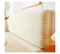 Housse de tête de lit en tissu jacquard extensible, douce et confortable, protection anti-poussière pour lit Queen et King Size