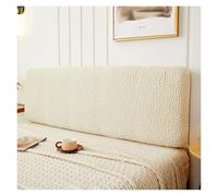 Housse de tête de lit en tissu jacquard, protection antidérapante for lits rembourrés, housse de cadre de lit anti-poussière, ajustement universel, for renouveler la décoration de votre chambre.(Beige