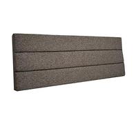 Housse de tête de lit en tissu lavable - Protection rembourrée pour lit en bois massif anti-poussière et dossier épais avec rembourrage en éponge H 200 x 60 x 5 cm