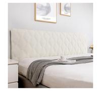 Housse De Tête De Lit en Velours De Luxe, Protection Complète Et Lavable, for Une Chambre Moderne Et Une Décoration D'hôtel Améliorée(Beige,150cm)