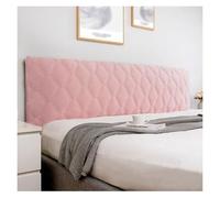 Housse De Tête De Lit en Velours De Luxe, Protection Complète Et Lavable, for Une Chambre Moderne Et Une Décoration D'hôtel Améliorée(Rose,100cm)