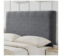 Housse De Tête De Lit, Enveloppe De Tête De Lit Anti-poussière, Housse De Tête De Lit Extensible Élastique, Housse De Protection Anti-poussière For Tête De Lit Simple/double(Dark grey,150cm)