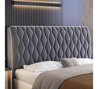 Housse De Tete De Lit Extensible 140/150/160cm Capitonne Matelasse Housse De Tete De Lit 160/140/180 Housse TêTe De Lit De Protection TêTe De Lit RembourréE En Tissu Tout Compris ( Color : D , Size :