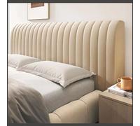 Housse de tête de lit extensible anti-poussière tout en un, housse lavable pour tête de lit, ajustement universel (taille : 200 cm, couleur : curry) Protégez et améliorez la décoration de votre