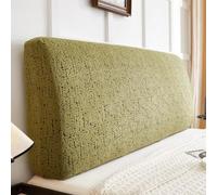 Housse De Tête De Lit Extensible en Jacquard pour Lits Doubles, Queen Et King Size - Housse De Protection Anti-poussière pour Tête De Polka Dot - Green 170-190cm/67-74.8in