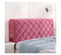 Housse De Tête De Lit Extensible En Velours Avec Rembourrage Matelassé, Universelle, Idéale For Le Salon Ou La Chambre À Coucher, Protège Vos Meubles Et Offre Un Confort Rafraîchissant.(rose,180cm)