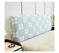 Housse De Tête De Lit Haut De Gamme For La Décoration De La Chambre, Housse De Protection Anti-poussière Extensible Avec Un Design Texturé Élégant, Parfaite For Les Propriétaires Et Les Locataires(Blu