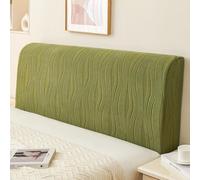 Housse de tête de lit, Housse de Protection Anti-poussière, Lavable en Machine, idéale pour rénover ou moderniser Une tête de lit usée ou démodée-A||180CM