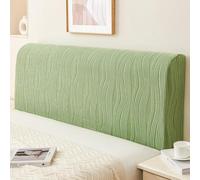 Housse de tête de lit, Housse de Protection Anti-poussière, Lavable en Machine, idéale pour rénover ou moderniser Une tête de lit usée ou démodée-D||180CM