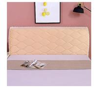 Housse de tête de lit, Housse de tête de lit, housse de protection rembourrée en velours extensible, matelassée, for lits jumeaux, queen size, full, king size, rouge, 220 cm(Coffee,200CM)