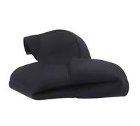 Housse de tête de plongée élastique en néoprène pour plongée avec tuba, natation, surf avec rétention de la chaleur et matériau résistant à l'usure, léger (S/M 3 mm, noir)