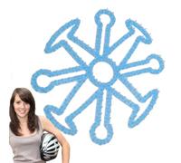 Housse de tête en silicone - Doublure douce - Coussinets de protection en silicone - Housse respirante de rechange pour l'alpinisme, le ski