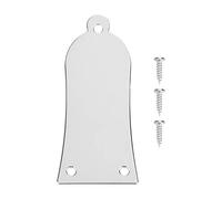 Housse de tige de guitare 3 trous en métal en forme de cloche Les Paul pour guitare électrique Epiphone LP Les Paul (argent)